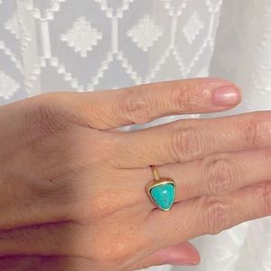 Gorjana Turquoise Ring, Size 7